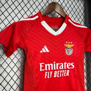 2024/2025 Kids Size Benfica Home Football Shirt 1:1 Thai Quality