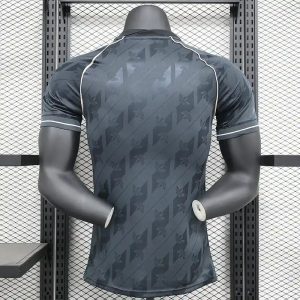2024/2025 Player Version Real Madrid Black Retro Model Football Jersey 1:1 Thai Quality