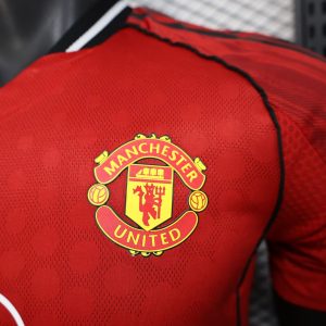 2025/2026 Player Version Manchester United Home Football Shirt 1:1 Thai Quality