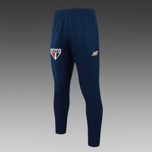 2024/2025 São Paulo Half-Pull Training Suit Mud Yellow-Blue Football Shirt 1:1 Thai Quality