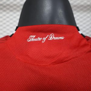 2025/2026 Player Version Manchester United Home Football Shirt 1:1 Thai Quality