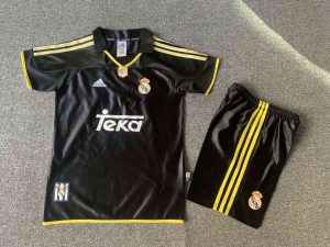 2000/2001 Retro Kids Size Real Madrid Home Football Shirt 1:1 Thai Quality