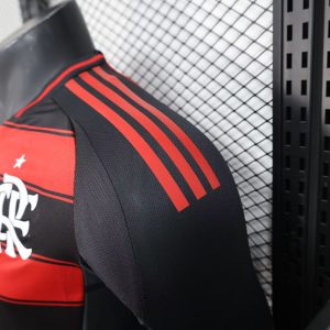 2025/2026 Long Sleeve Player Version Flamengo Home Football Shirt 1:1 Thai Quality