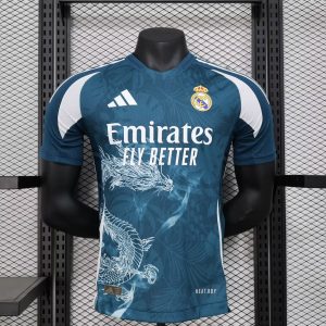 2024/2025 Player Version Real Madrid Special Edition Blue Dragon Football Shirt 1:1 Thai Quality