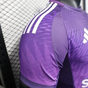 2025/2026 Player Version Manchester United Special Edition White Purple Football Shirt 1:1 Thai Quality
