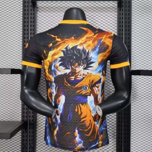2025 Player Version Japan Special Edition Son Goku Black Yellow Football Shirt 1:1 Thai Quality