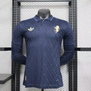 2024/2025 Long Sleeve Player Version Juventus Third Away Football Shirt 1:1 Thai Quality