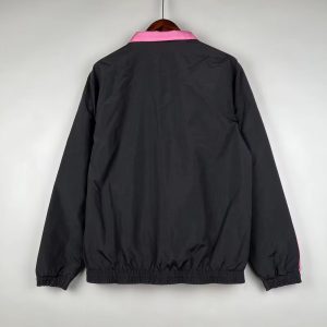 2024/2025 Inter Miami Reversible Windbreaker Black-Pink Soccer Jersey 1:1 Thai Quality
