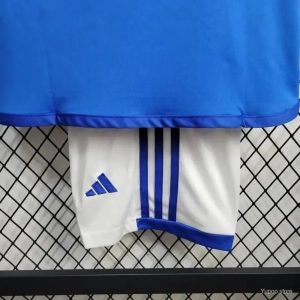 2024/2025 Kids Size  Cruzeiro Home  Football Shirt 1:1 Thai Quality