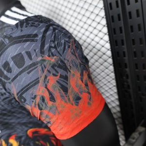 2024/2025 Player Version Liverpool Special Edition Black Orange Football Shirt 1:1 Thai Quality