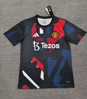 2024/2025 Manchester United Pre-Match Training Football Shirt 1:1 Thai Quality