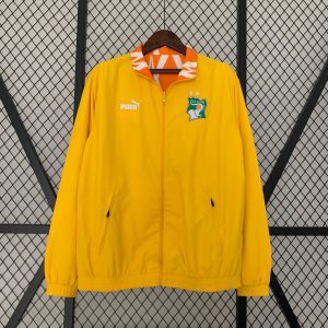 2024 Côte d’Ivoire Reversible Windbreaker Soccer Jersey 1:1 Thai Quality