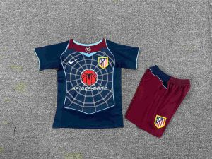 2004/2005 Retro Kids Size Atletico Madrid Away Football Shirt 1:1 Thai Quality