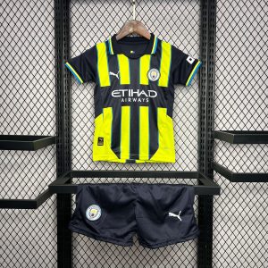 2024/2025 Kids Size Manchester City Away Football Shirt 1:1 Thai Quality