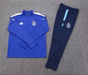 2022/2023 Porto Half-Pull Training Suit Blue Football Shirt