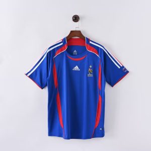 2006 Retro France Home Football Shirt 1:1 Thai Quality