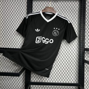 2024/2025 Ajax  Training Wear Black Football Shirt 1:1 Thai Quality