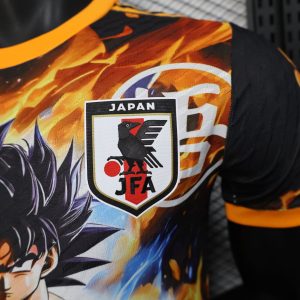 2025 Player Version Japan Special Edition Son Goku Black Yellow Football Shirt 1:1 Thai Quality