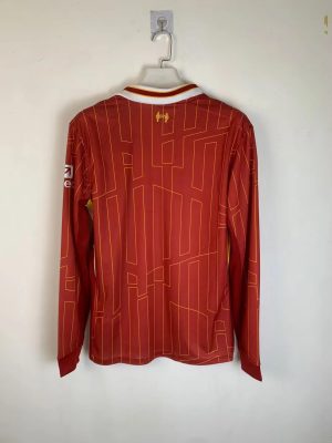 2024/2025 Long Sleeve Liverpool Home Football Shirt 1:1 Thai Quality