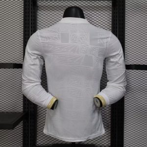 2025 Long Sleeve Player Version Mexico National Special Edition Gold Cup White Football Shirt 1:1 Thai Quality
