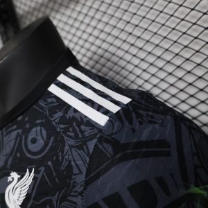 2024/2025 Player Version Liverpool Special Edition Black Green Football Shirt 1:1 Thai Quality