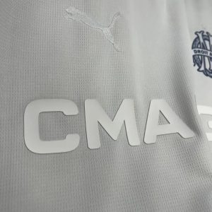 2024/2025 Olympique de Marseille 125th White Football Jersey 1:1 Quality Thai