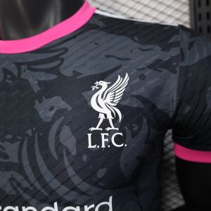 2025/2026 Player Version Liverpool Special Edition Black Football Shirt 1:1 Thai Quality