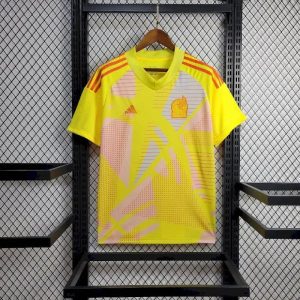 2024 Mexico Goalkeeper Yellow Soccer Jersey 1:1 Thai Quality