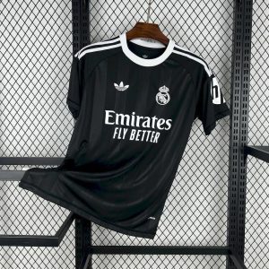 2025/2026 Real Madrid Goalkeeper Black Football Shirt 1:1 Thai Quality