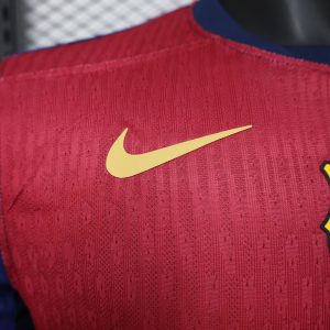 2024/2025 Long Sleeve Player Version Barcelona Cool Play Football Shirt 1:1 Thai Quality