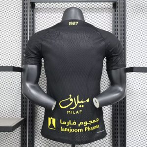 2024/2025 Player Version Al-Ittihad Third Away(New Ads) Football Shirt 1:1 Thai Quality