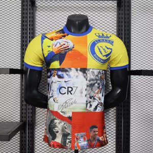 2025/2026 Player Version Al-Nassr C Ronaldo Commemorative Edition Football Shirt 1:1 Thai Quality