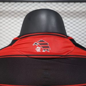 2025/2026 Long Sleeve Player Version Flamengo Home Football Shirt 1:1 Thai Quality