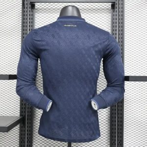 2024/2025 Long Sleeve Player Version Juventus Third Away Football Shirt 1:1 Thai Quality