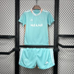 2024/2025 Kids Size Inter Miami Third Away Soccer Jersey 1:1 Thai Quality