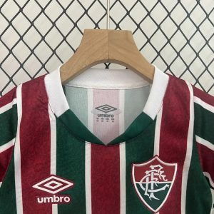 2024/2025 Kids Size Fluminense Home Soccer Shirt 1:1 Thai Quality
