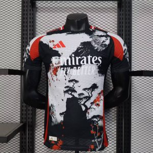 2025/2026 Player Version Real Madrid Special Edition Plum Flower Football Shirt 1:1 Thai Quality