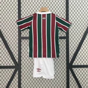 2024/2025 Kids Size Fluminense Home Soccer Shirt 1:1 Thai Quality