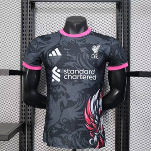 2025/2026 Player Version Liverpool Special Edition Black Football Shirt 1:1 Thai Quality