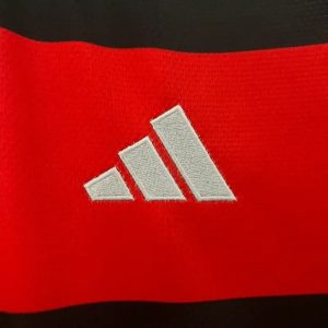 2024/2025 Long Sleeve Flamengo Home Soccer Shirt 1:1 Thai Quality